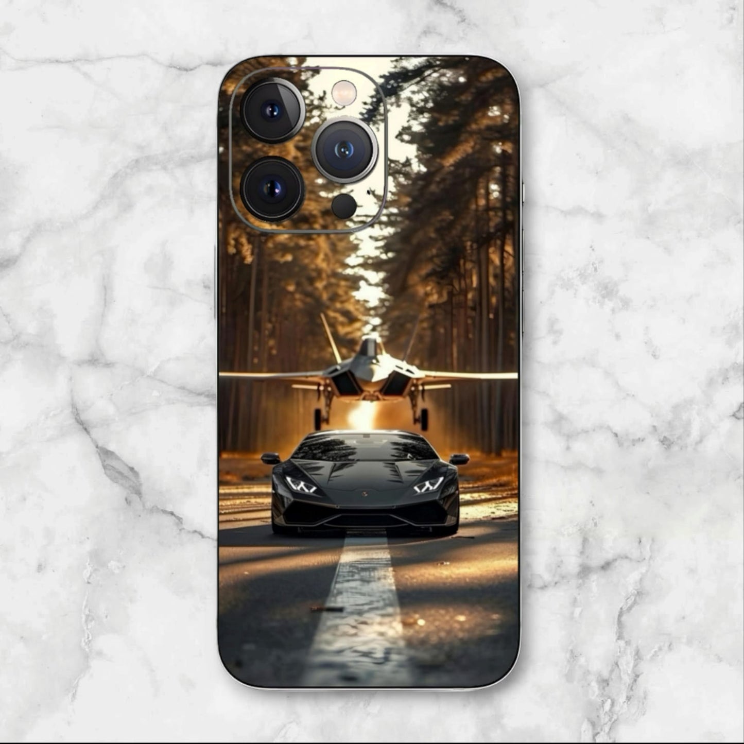 black lamborghini mobile skin