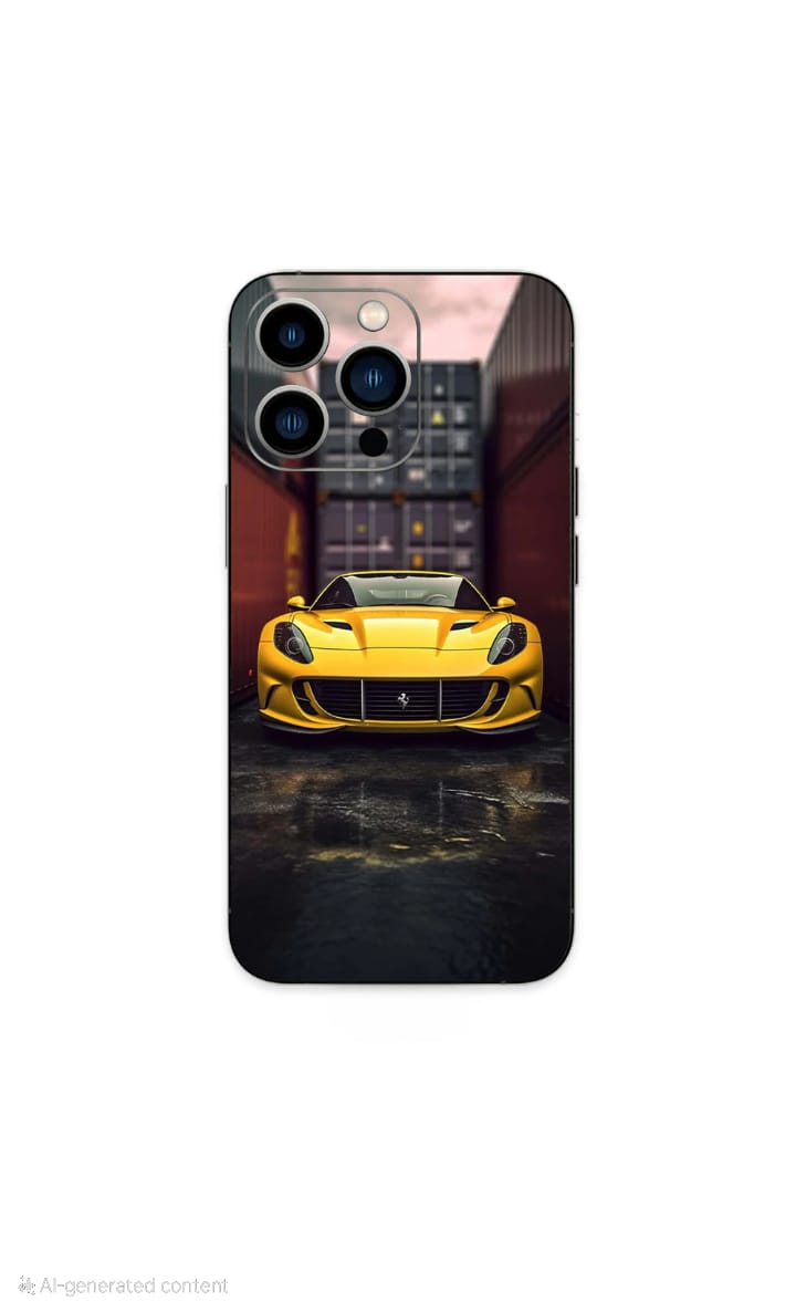 Porsche phone skin