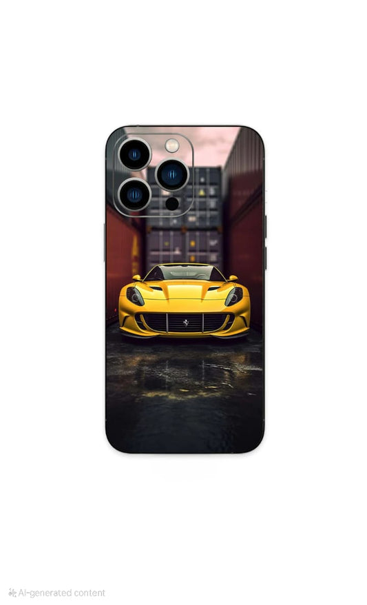 Porsche phone skin