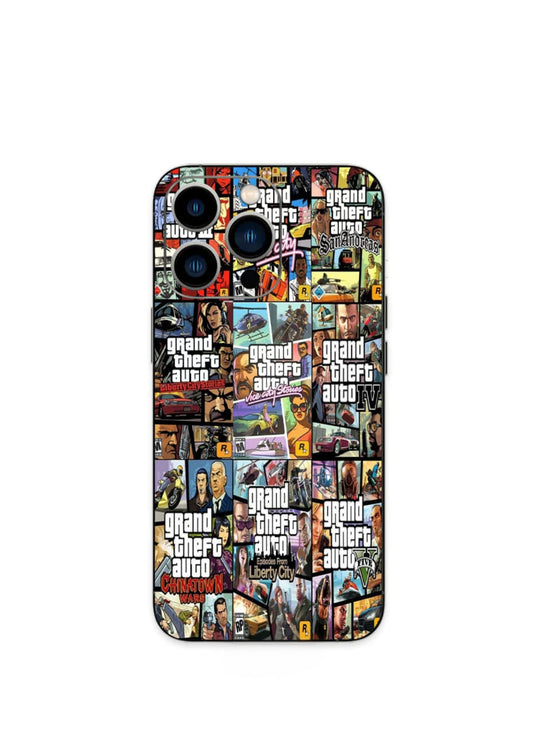 Grand Thief Auto phone Skin