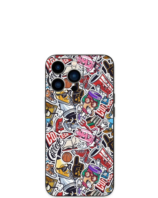 vintage mobile skin